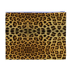 Cheetah Cosmetic Bag (XL) from ArtsNow.com Back