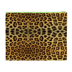 Cheetah Cosmetic Bag (XL) from ArtsNow.com Back