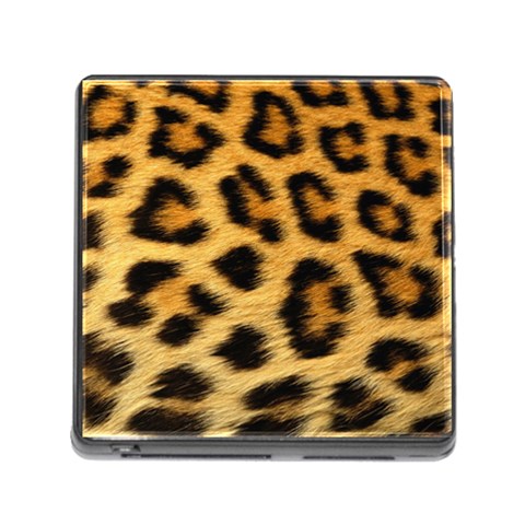 Cheetah Memory Card Reader with Storage (Square) from ArtsNow.com Front