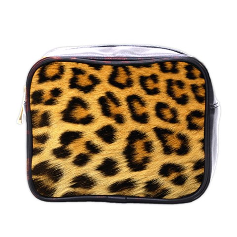 Cheetah Mini Toiletries Bag (One Side) from ArtsNow.com Front