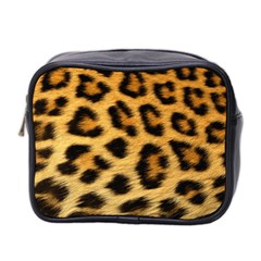 Cheetah Mini Toiletries Bag (Two Sides) from ArtsNow.com Front