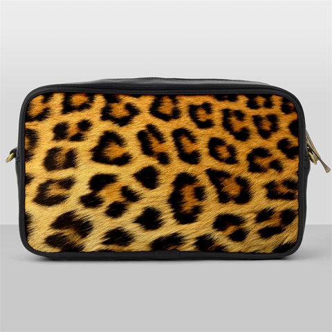 Cheetah Toiletries Bag (One Side) from ArtsNow.com Front