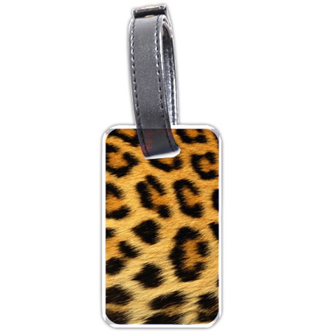 Cheetah Luggage Tag (one side) from ArtsNow.com Front