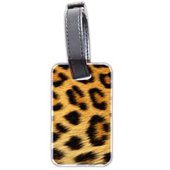 Cheetah Luggage Tag (two sides) from ArtsNow.com Back