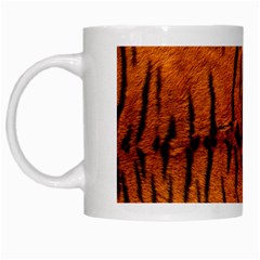 Tiger White Mug from ArtsNow.com Left