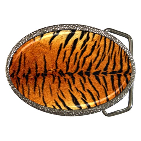 Tiger Belt Buckle from ArtsNow.com Front