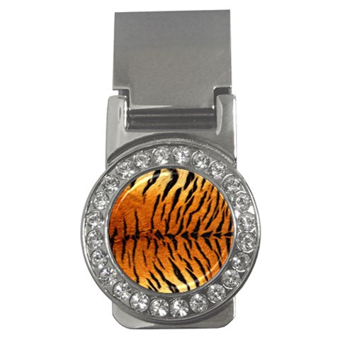 Tiger Money Clip (CZ) from ArtsNow.com Front