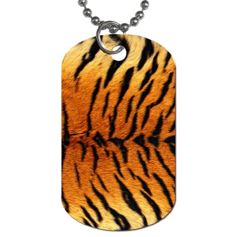 Tiger Dog Tag (One Side) from ArtsNow.com Front