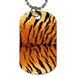 Tiger Dog Tag (Two Sides)