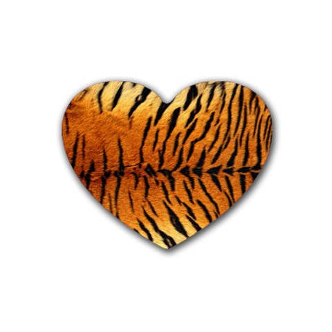 Tiger Heart Coaster (4 pack) from ArtsNow.com Front