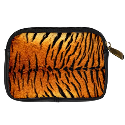 Tiger Digital Camera Leather Case from ArtsNow.com Back