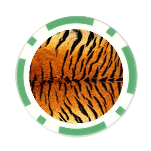 Tiger Poker Chip Card Guard (10 pack) from ArtsNow.com Front