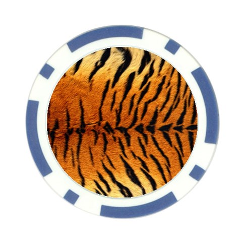 Tiger Poker Chip Card Guard (10 pack) from ArtsNow.com Front