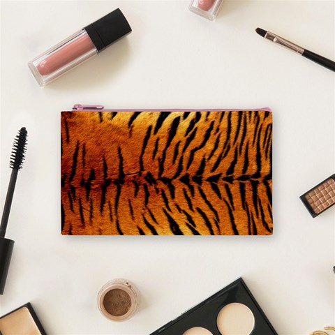 Tiger Cosmetic Bag (Small) from ArtsNow.com Front