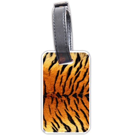 Tiger Luggage Tag (one side) from ArtsNow.com Front