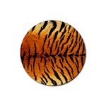 Tiger Rubber Round Coaster (4 pack)