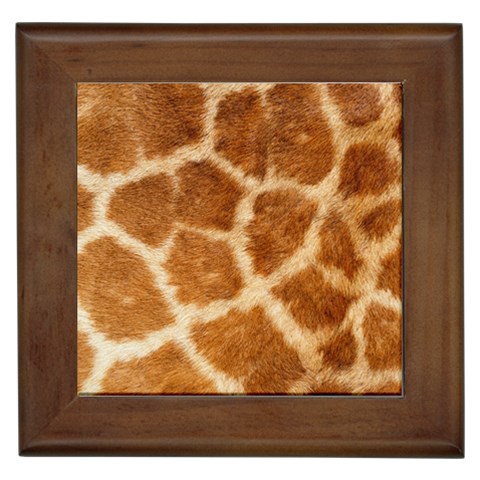 Giraffe Framed Tile from ArtsNow.com Front