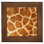 Giraffe Framed Tile