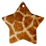 Giraffe Ornament (Star)