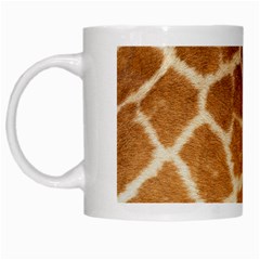 Giraffe White Mug from ArtsNow.com Left