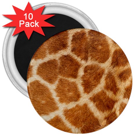 Giraffe 3  Magnet (10 pack) from ArtsNow.com Front