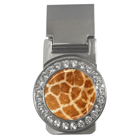 Giraffe Money Clip (CZ) from ArtsNow.com Front