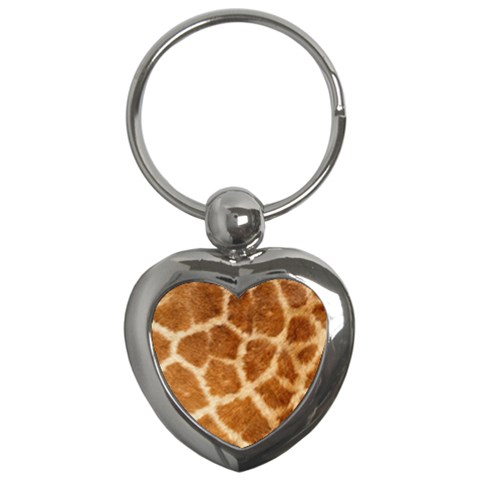 Giraffe Key Chain (Heart) from ArtsNow.com Front