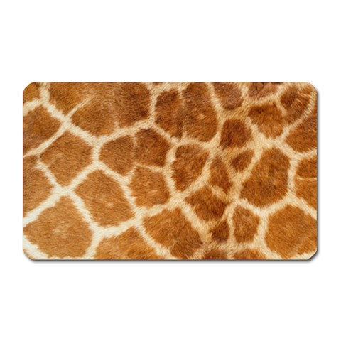 Giraffe Magnet (Rectangular) from ArtsNow.com Front