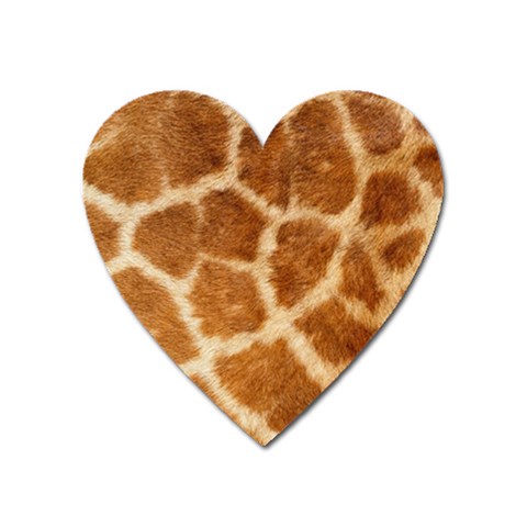 Giraffe Magnet (Heart) from ArtsNow.com Front