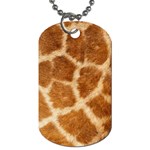 Giraffe Dog Tag (One Side)