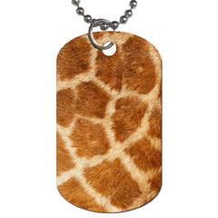 Giraffe Dog Tag (Two Sides) from ArtsNow.com Front