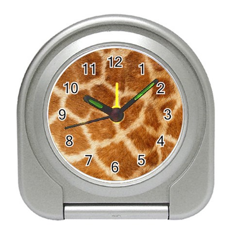 Giraffe Travel Alarm Clock from ArtsNow.com Front