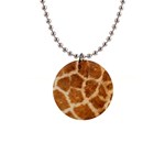 Giraffe 1  Button Necklace