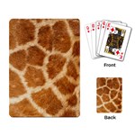 Giraffe Playing Cards Single Design