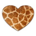 Giraffe Mousepad (Heart)