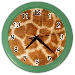 Giraffe Color Wall Clock