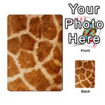 Giraffe Multi-purpose Cards (Rectangle)