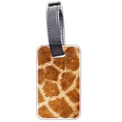 Giraffe Luggage Tag (two sides) from ArtsNow.com Front