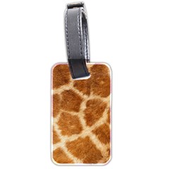 Giraffe Luggage Tag (two sides) from ArtsNow.com Back