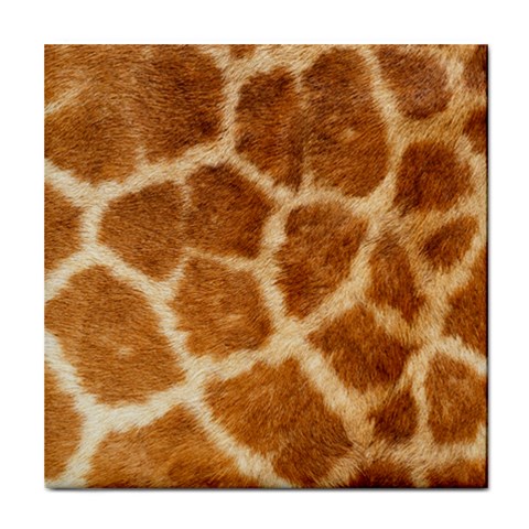 Giraffe Tile Coaster from ArtsNow.com Front