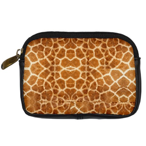 Giraffe Digital Camera Leather Case from ArtsNow.com Front