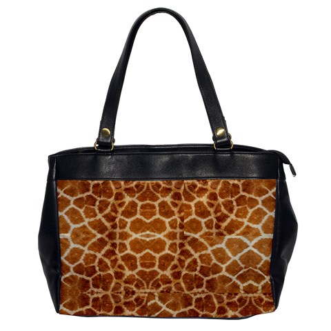 Giraffe Oversize Office Handbag (One Side) from ArtsNow.com Front