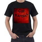 got fangs2 Black T-Shirt