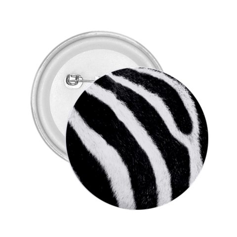 Zebra 2.25  Button from ArtsNow.com Front