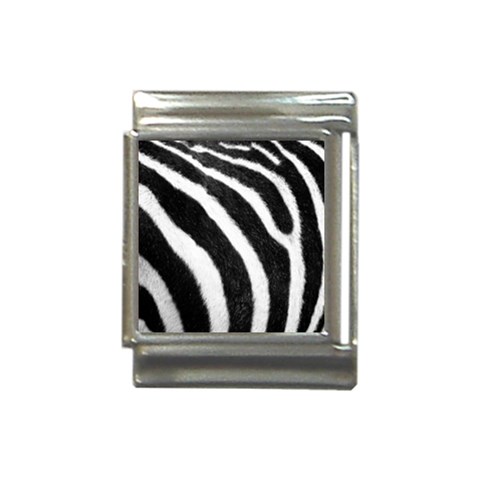 Zebra Italian Charm (13mm) from ArtsNow.com Front