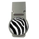 Zebra Money Clip (Round)