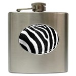 Zebra Hip Flask (6 oz)