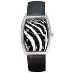 Zebra Barrel Style Metal Watch