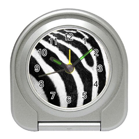 Zebra Travel Alarm Clock from ArtsNow.com Front