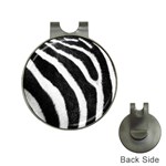 Zebra Golf Ball Marker Hat Clip